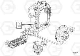 84213 Hydraulic circuit, upper frame EC20C, Volvo Construction Equipment