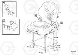 72016 Suspended seat EC20C, Volvo Construction Equipment