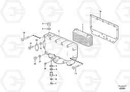 95334 Oil cooler EC240B PRIME S/N 15001-/35001-, Volvo Construction Equipment