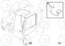 82449 Rear view mirror EW160C, Volvo Construction Equipment