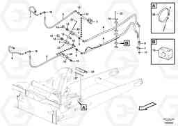 93465 Auxil. pump with lines L25B TYPE 175, S/N 0500 - TYPE 176, S/N 0001 -, Volvo Construction Equipment