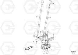 75740 Control levers : travelling EC18C, Volvo Construction Equipment