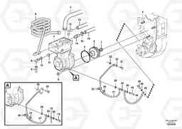 83995 Air-compressor with fitting parts A25D S/N 13001 -, Volvo Construction Equipment