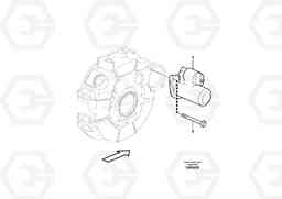 68211 Starter motor, mounting EC20C, Volvo Construction Equipment