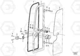 82928 Cab : door EC15C, Volvo Construction Equipment