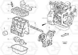 70094 Engine EC20C, Volvo Construction Equipment