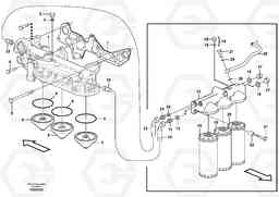 29546 Oil filter with fitting parts EC700B, Volvo Construction Equipment