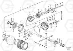 59847 Final drive L350F, Volvo Construction Equipment