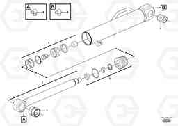 67143 Bucket cylinder EC17C, Volvo Construction Equipment