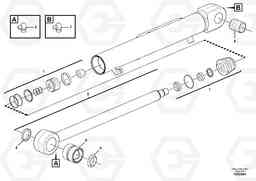 68814 Bucket cylinder EC20C, Volvo Construction Equipment