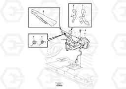 90642 Hydraulic system, upper brake line EW160C, Volvo Construction Equipment