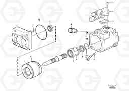 69843 Hydraulic pump L110F, Volvo Construction Equipment