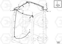 102386 Cable harness, ceiling L45F, Volvo Construction Equipment