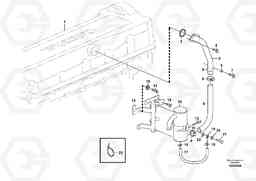 83842 Crankcase ventilation EC700C, Volvo Construction Equipment