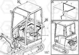 68285 Electric installation, cable harnesses EC20C, Volvo Construction Equipment