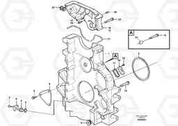 38696 Flywheel housing EC700B, Volvo Construction Equipment