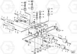 105587 Control valve L50F, Volvo Construction Equipment