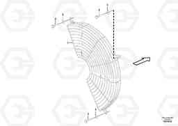 37814 Fan guard. ECR48C, Volvo Construction Equipment