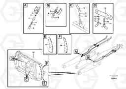 24193 Hydraulic system rotary pin-on attachment bracket L60F, Volvo Construction Equipment