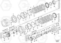 94253 Disc clutches for forward and reverse L350F, Volvo Construction Equipment