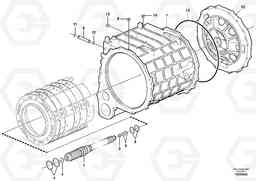 82843 Clutch body L350F, Volvo Construction Equipment