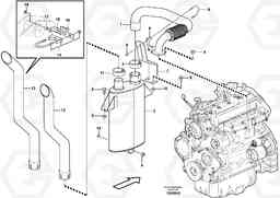 55978 Exhaust system MC80B S/N 71000 -, Volvo Construction Equipment