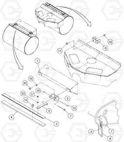 86358 Cocoa Mat Installation DD136HF S/N 53593 -, Volvo Construction Equipment