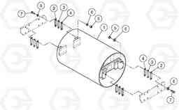 85659 Drum Installation DD146HF S/N 53539 -, Volvo Construction Equipment