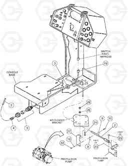 85336 Control Lever Assembly DD146HF S/N 53539 -, Volvo Construction Equipment