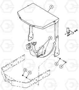 90758 ROPS/FOPS Installation DD146HF S/N 53539 -, Volvo Construction Equipment