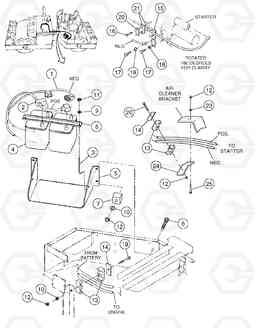 102631 Battery installation DD136HF S/N 53593 -, Volvo Construction Equipment