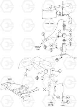 87033 Material Temperature Sensor Installation DD136HF S/N 53593 -, Volvo Construction Equipment