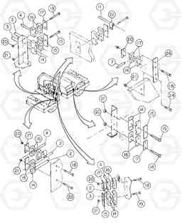 86690 Propulsion Hose Installation DD146HF S/N 53539 -, Volvo Construction Equipment