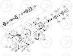 89798 Vibration Motor DD146HF S/N 53539 -, Volvo Construction Equipment