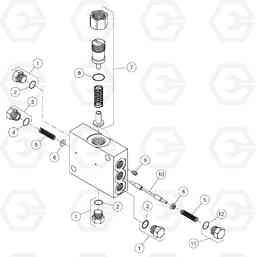 91481 Loop Flushing Valve DD146HF S/N 53539 -, Volvo Construction Equipment