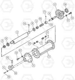 89514 Eccentric Shaft Assembly DD136HF S/N 53593 -, Volvo Construction Equipment