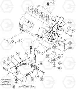 89207 Engine Installation DD136HF S/N 53593 -, Volvo Construction Equipment
