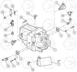 91446 Propulsion Pump Assembly DD136HF S/N 53593 -, Volvo Construction Equipment