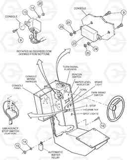 88863 Cable harnesses, instrument panel DD136HF S/N 53593 -, Volvo Construction Equipment