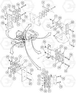 85696 Propulsion Hose Installation DD136HF S/N 53593 -, Volvo Construction Equipment