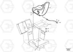 87026 Seat Installation DD136HF S/N 53593 -, Volvo Construction Equipment