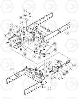 82337 Frame and Swivel Installation DD126HF S/N 53537 -, Volvo Construction Equipment