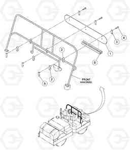 86409 Spray Shield Installation DD126HF S/N 53537 -, Volvo Construction Equipment