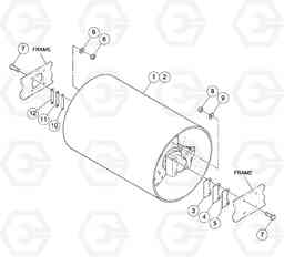 83792 Drum Installation DD126HF S/N 53537 -, Volvo Construction Equipment