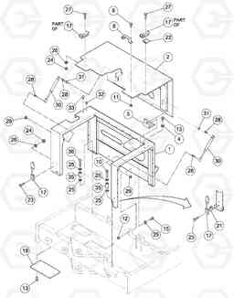 82275 Engine Cowling Installation DD126HF S/N 53537 -, Volvo Construction Equipment