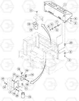 99752 Hydraulic Tank Assembly DD126HF S/N 53537 -, Volvo Construction Equipment