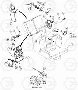 82059 Console Assembly DD126HF S/N 53537 -, Volvo Construction Equipment