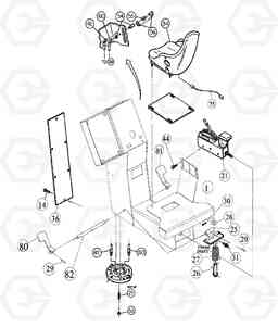 89078 Console Assembly DD126HF S/N 53537 -, Volvo Construction Equipment