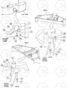 82114 Material Temperature Sensor Installation DD126HF S/N 53537 -, Volvo Construction Equipment