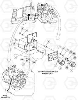 89969 Tacometer / speedometer DD126HF S/N 53537 -, Volvo Construction Equipment